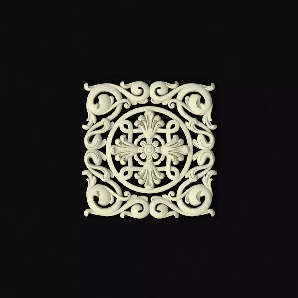 dekor ornament 3D model_0