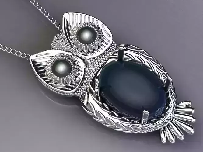 Owl pendant 