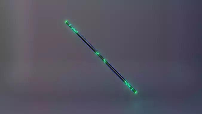 Scifi  Weapon - Light Saber Style - Spaceship - Spade - Pole