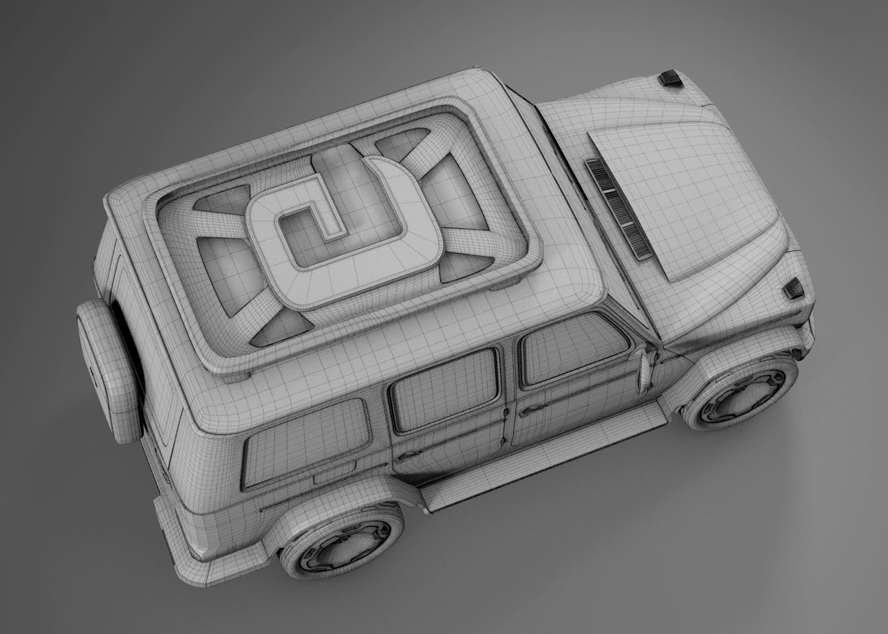 2022 Mercedes G-Class EQG SUV Electric 3D model_11