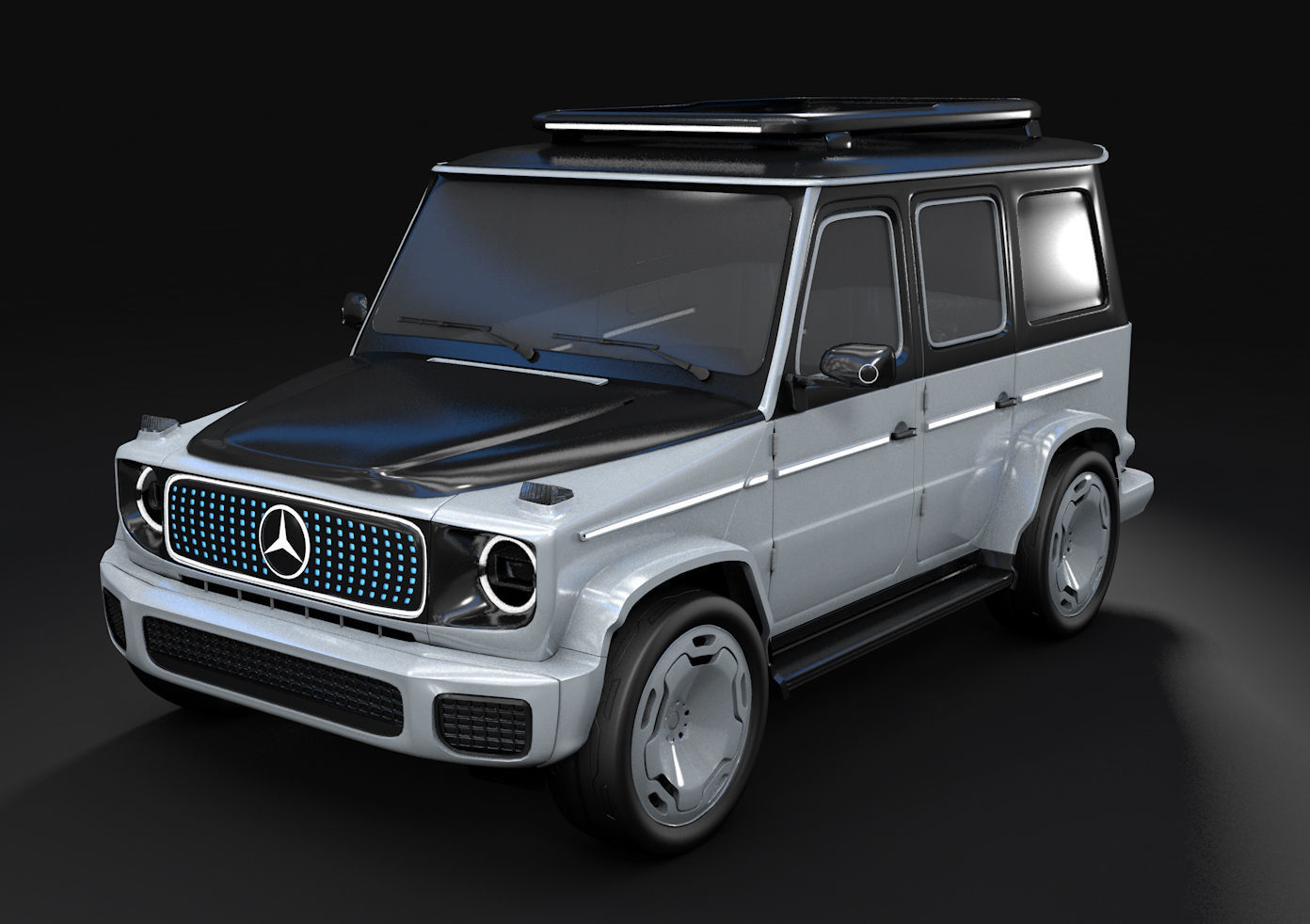 2022 Mercedes G-Class EQG SUV Electric 3D model_6