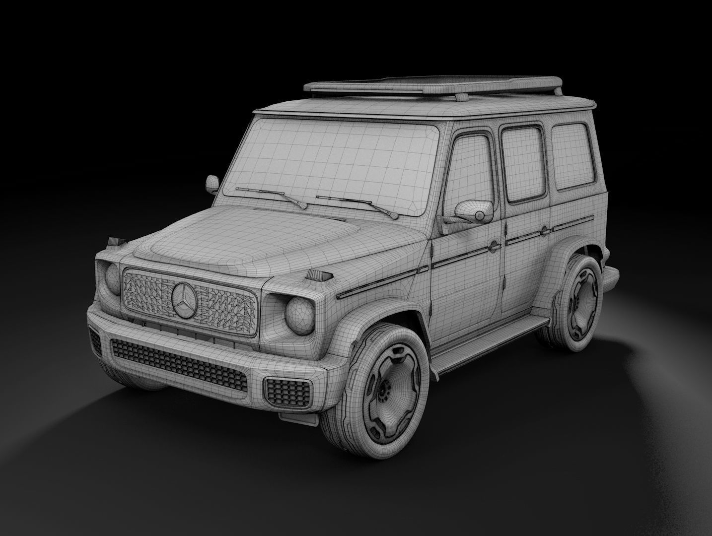 2022 Mercedes G-Class EQG SUV Electric 3D model_12