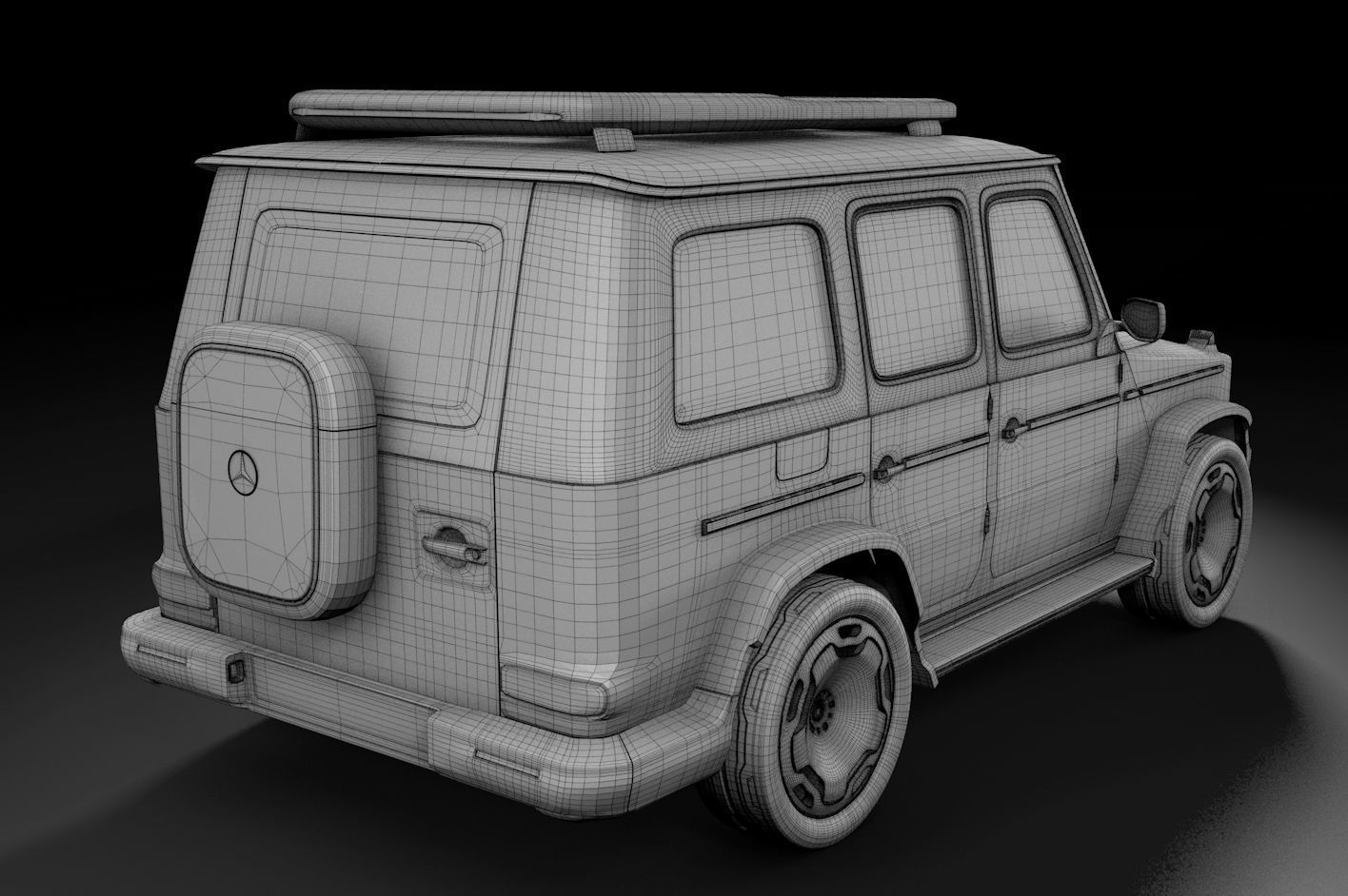 2022 Mercedes G-Class EQG SUV Electric 3D model_10