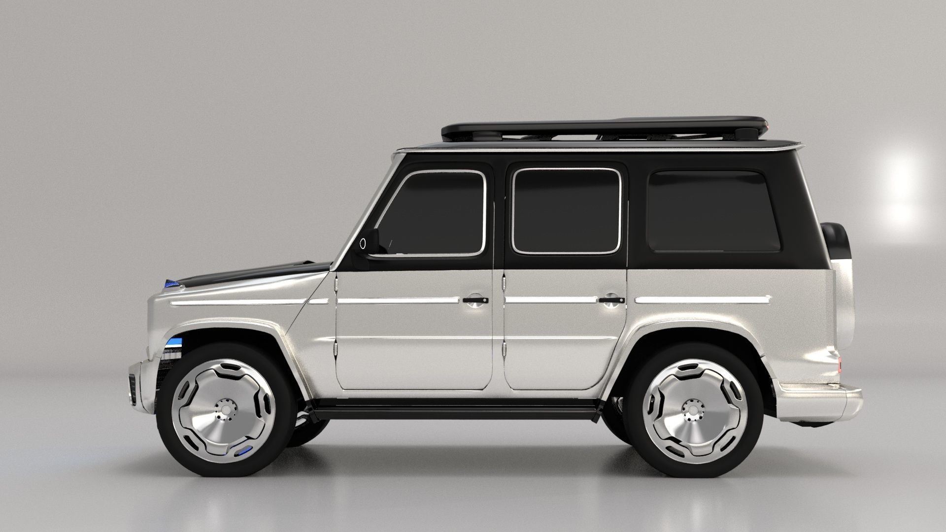 2022 Mercedes G-Class EQG SUV Electric 3D model_1