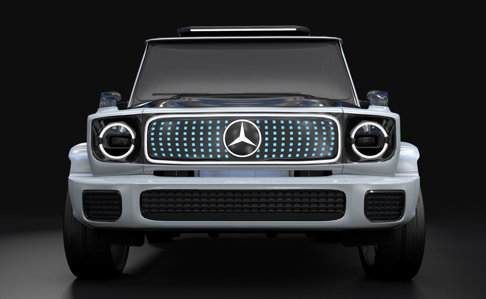 2022 Mercedes G-Class EQG SUV Electric 3D model_9