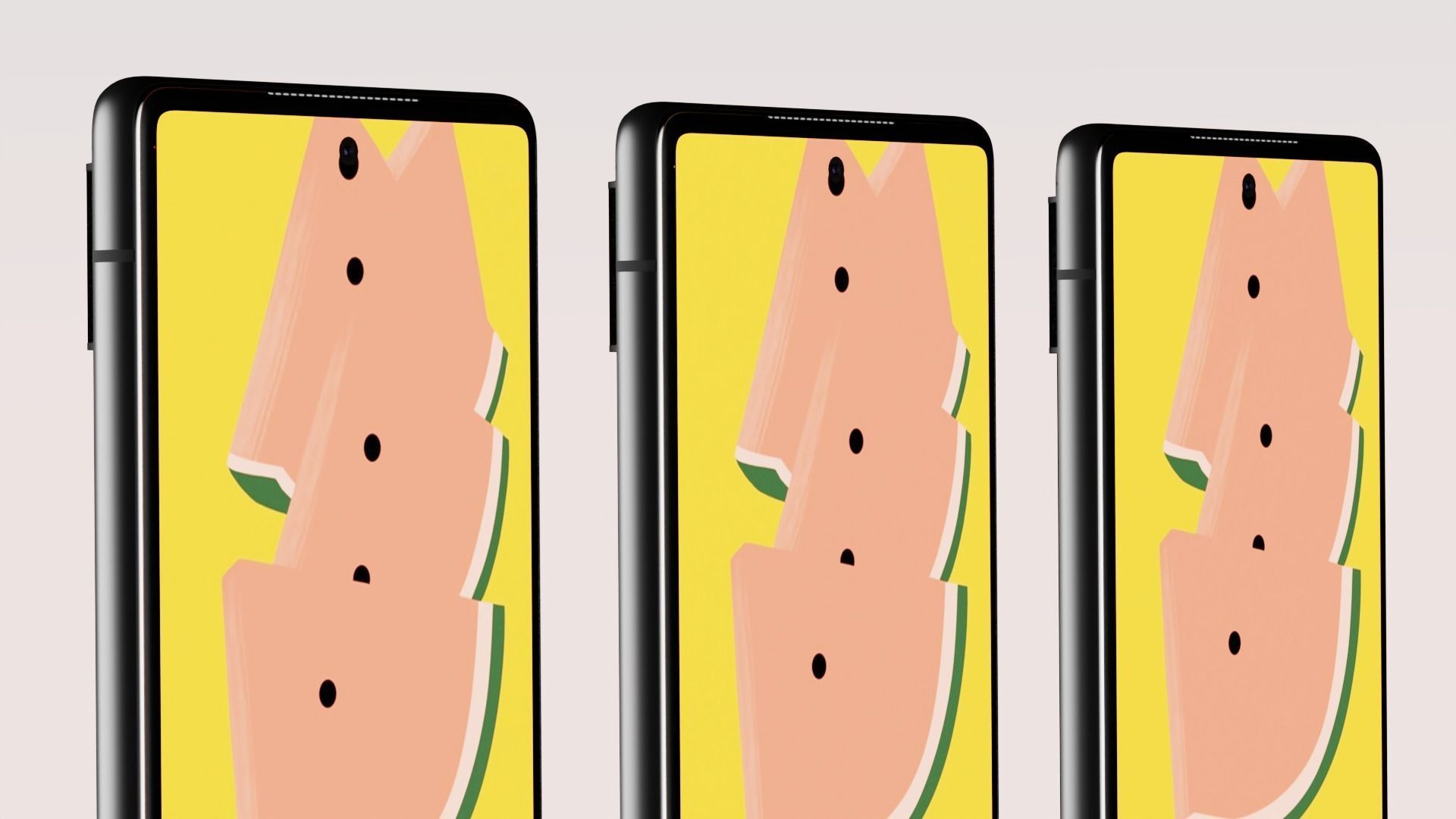 Google Pixel 6 in Official Colors and Design 3D model_4