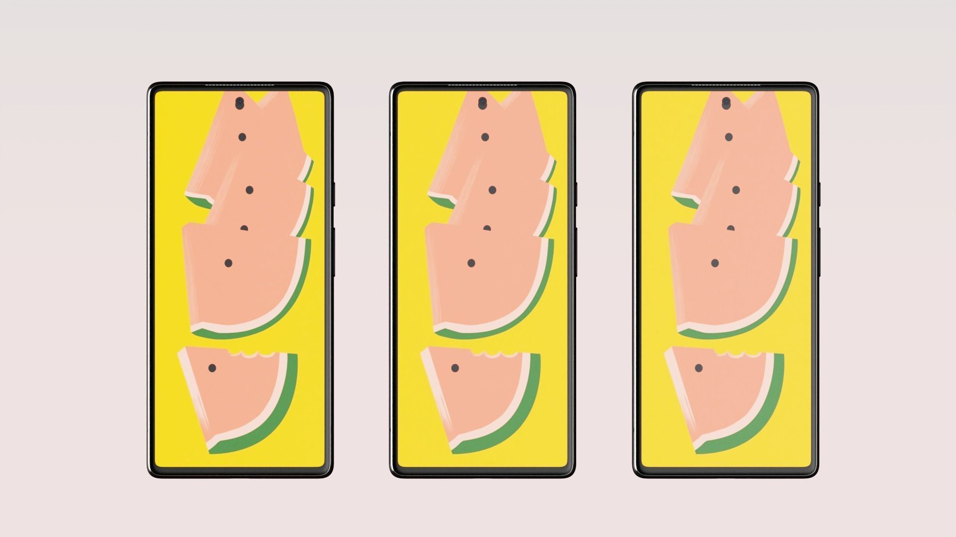 Google Pixel 6 in Official Colors and Design 3D model_6