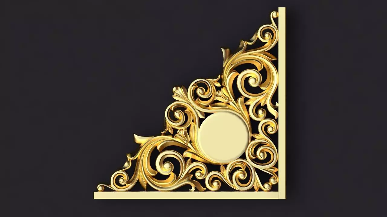 dekor ornament 3D model_0