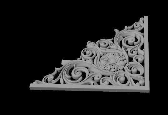 dekor ornament 3D model_1