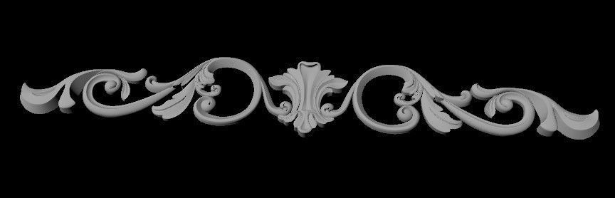 dekor ornament 3D model_1