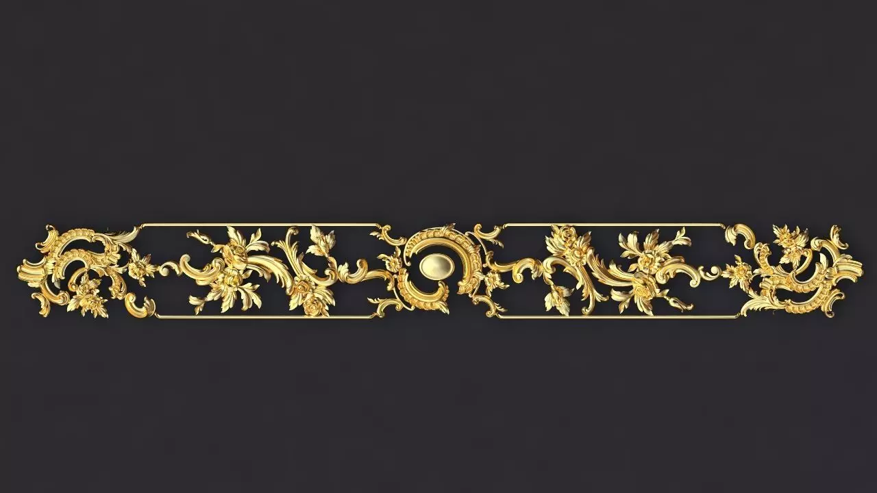 dekor ornament 3D model_0