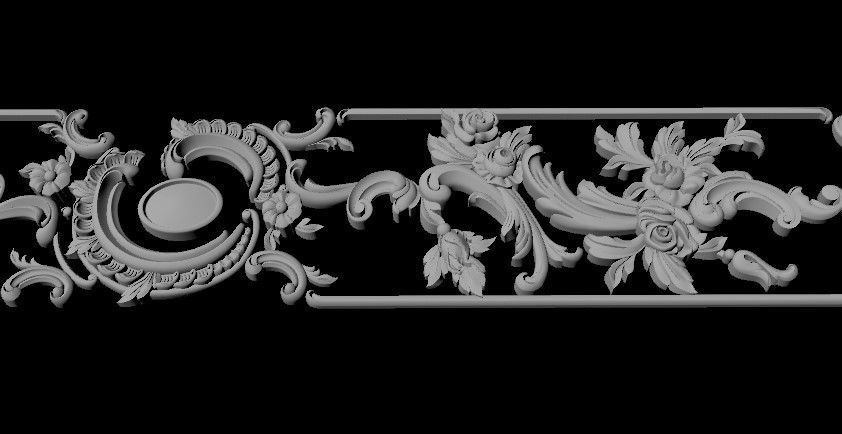 dekor ornament 3D model_2