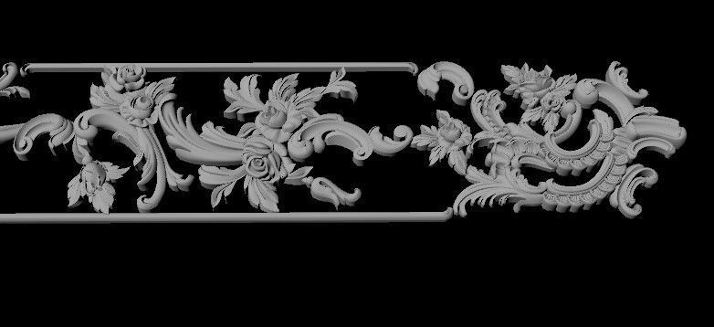 dekor ornament 3D model_1