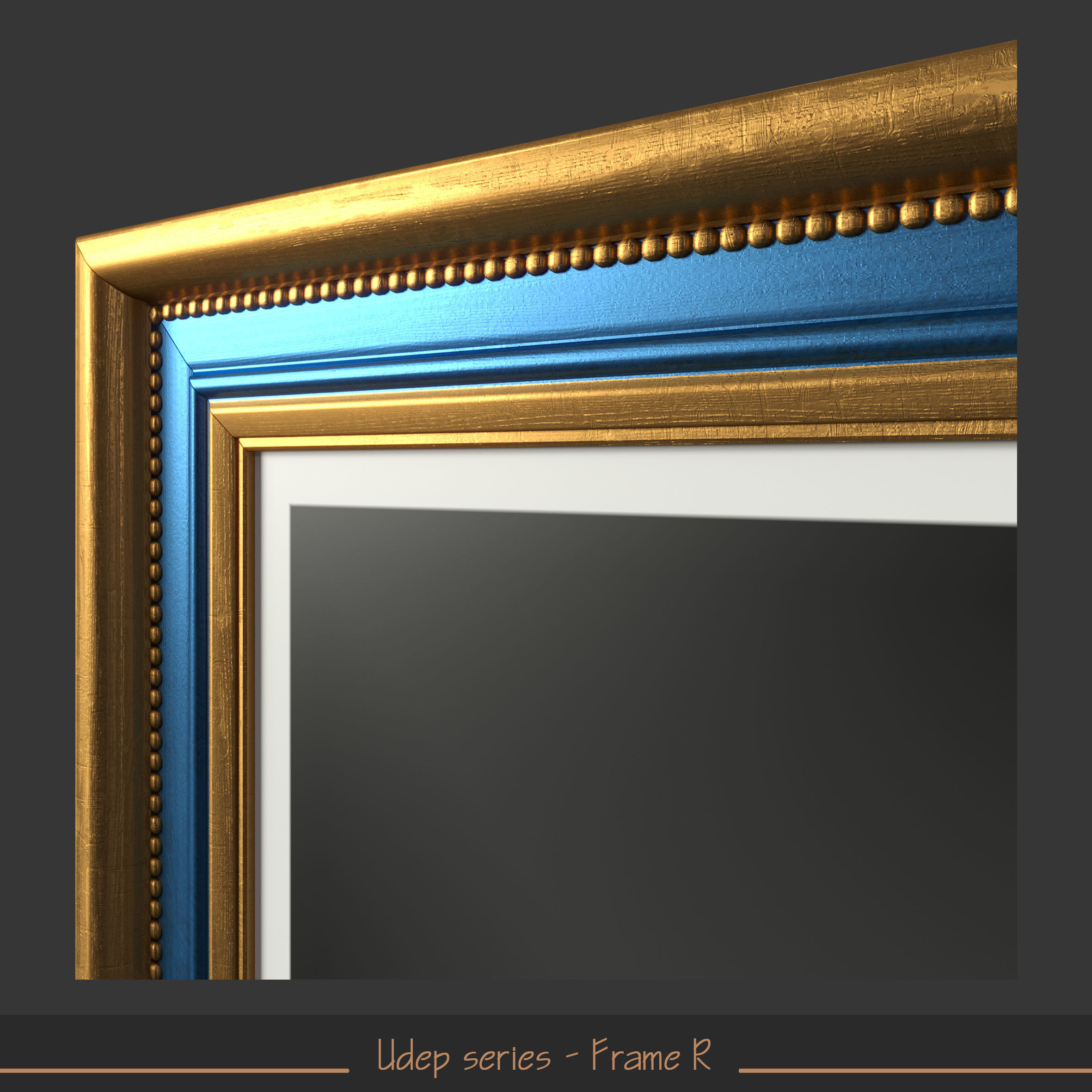 Udep series - Frame R Free 3D model_3
