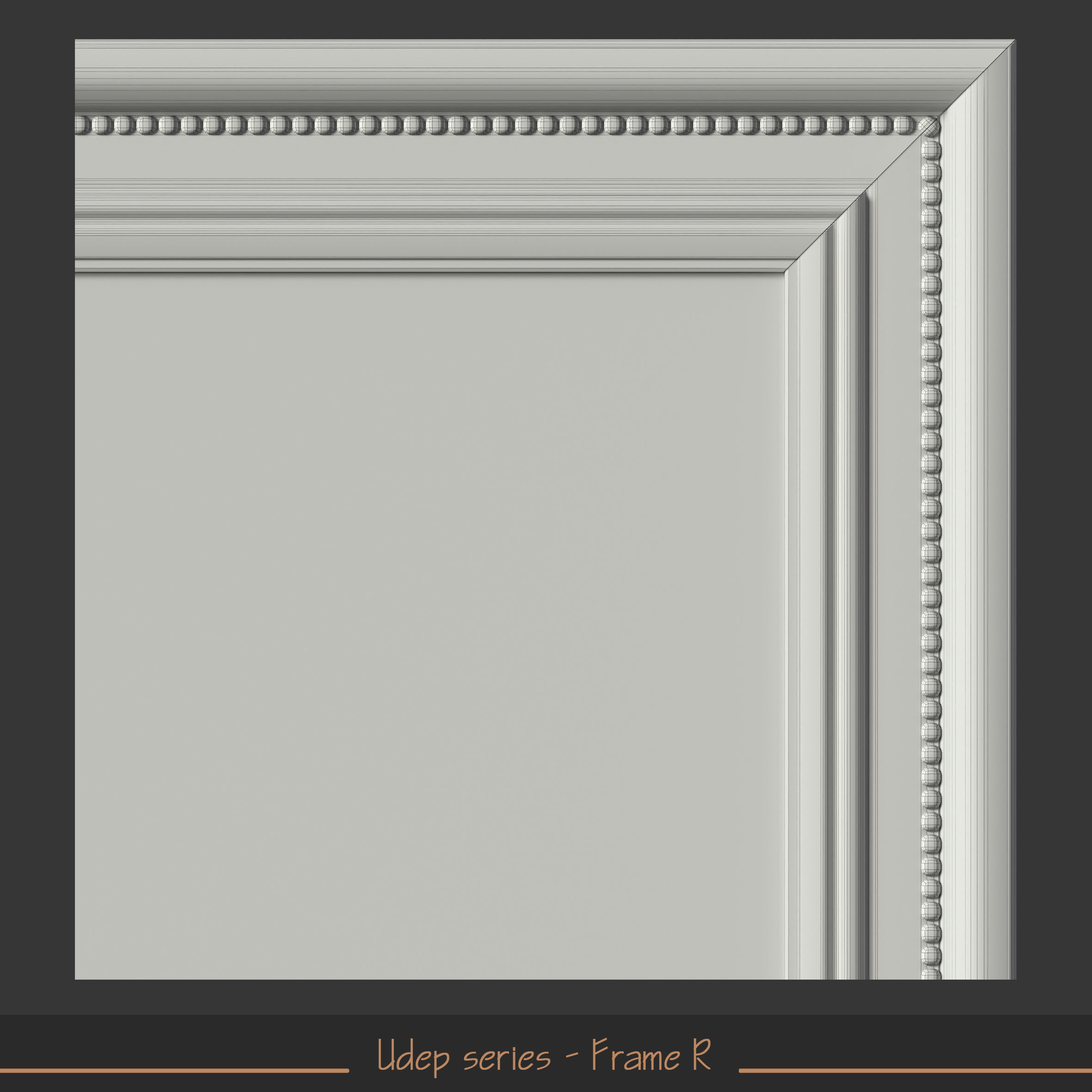 Udep series - Frame R Free 3D model_5