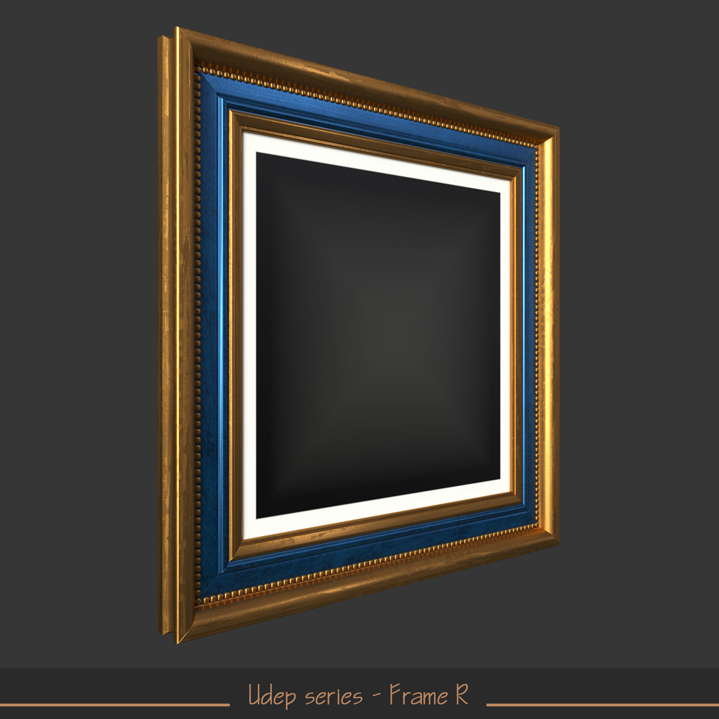 Udep series - Frame R Free 3D model_2