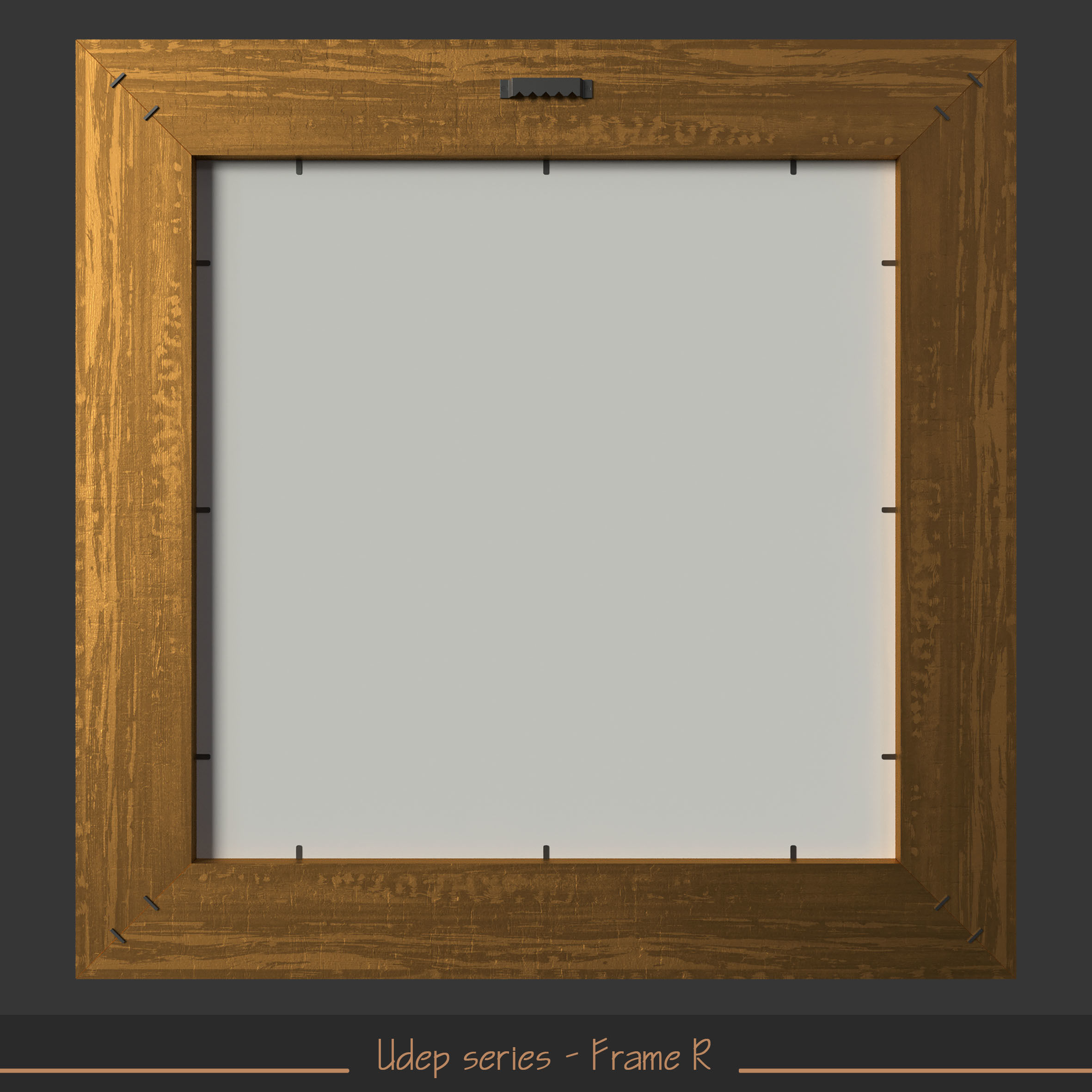 Udep series - Frame R Free 3D model_4