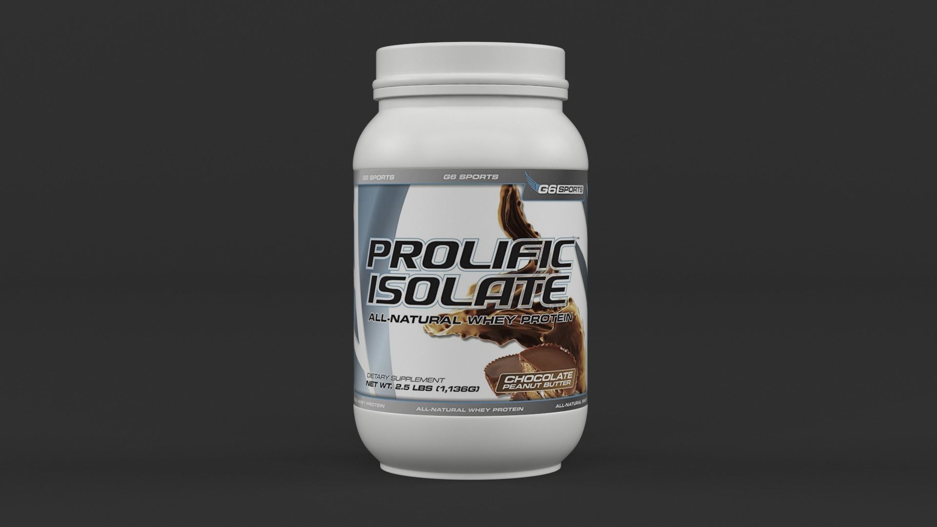 Protein Powders 3D model_4