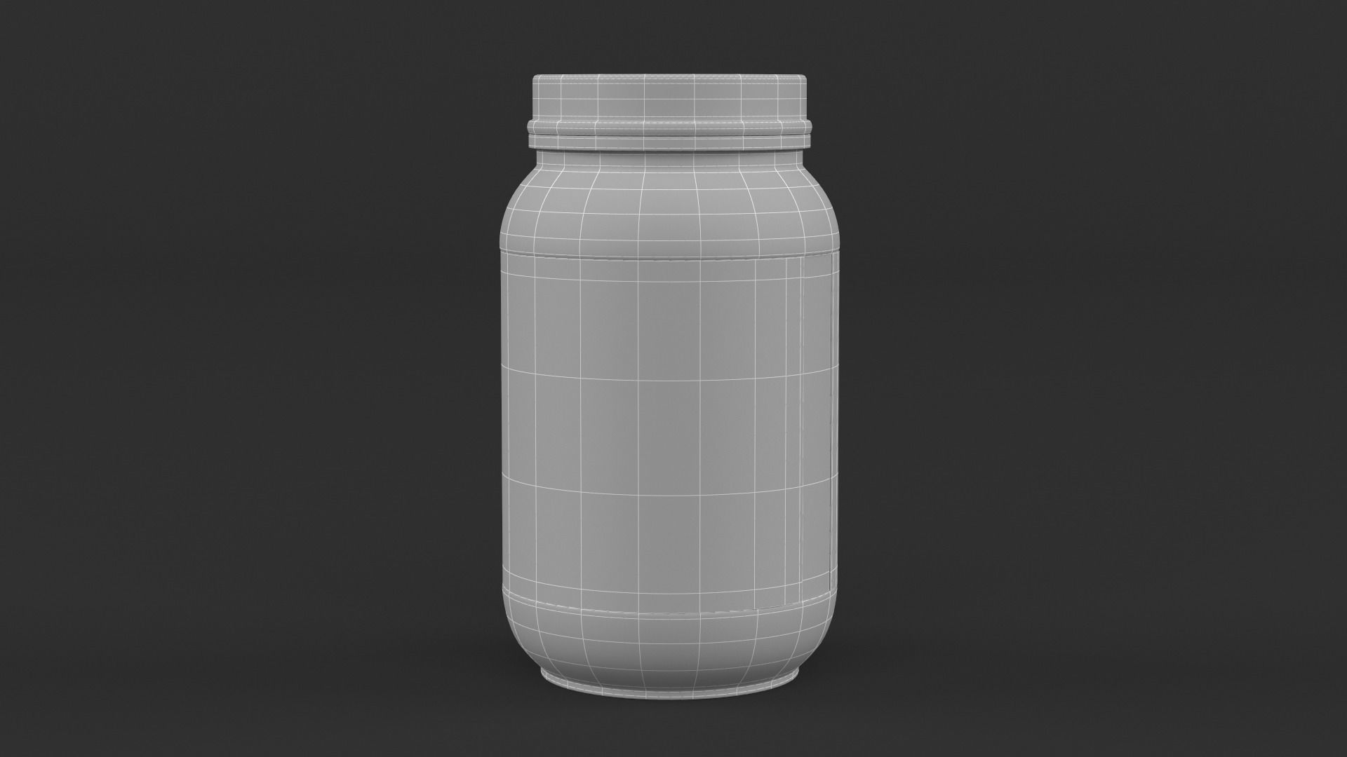 Protein Powders 3D model_13