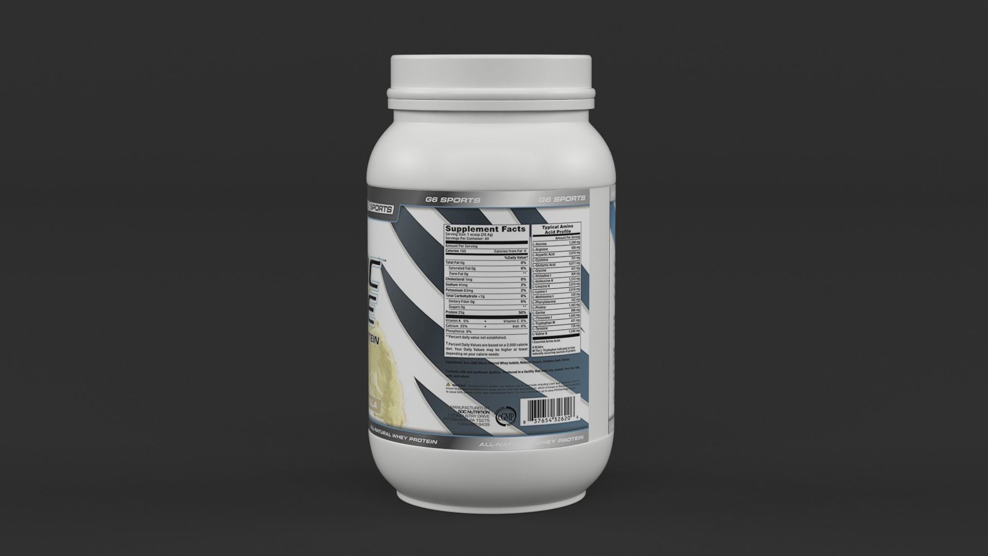 Protein Powders 3D model_3