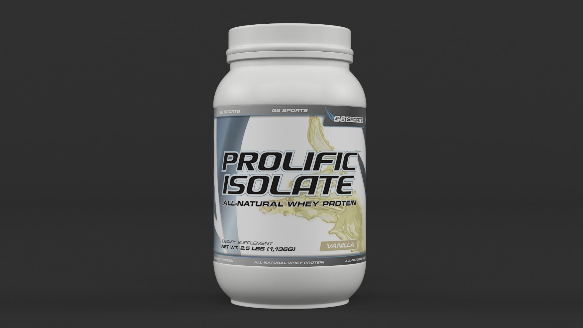 Protein Powders 3D model_1
