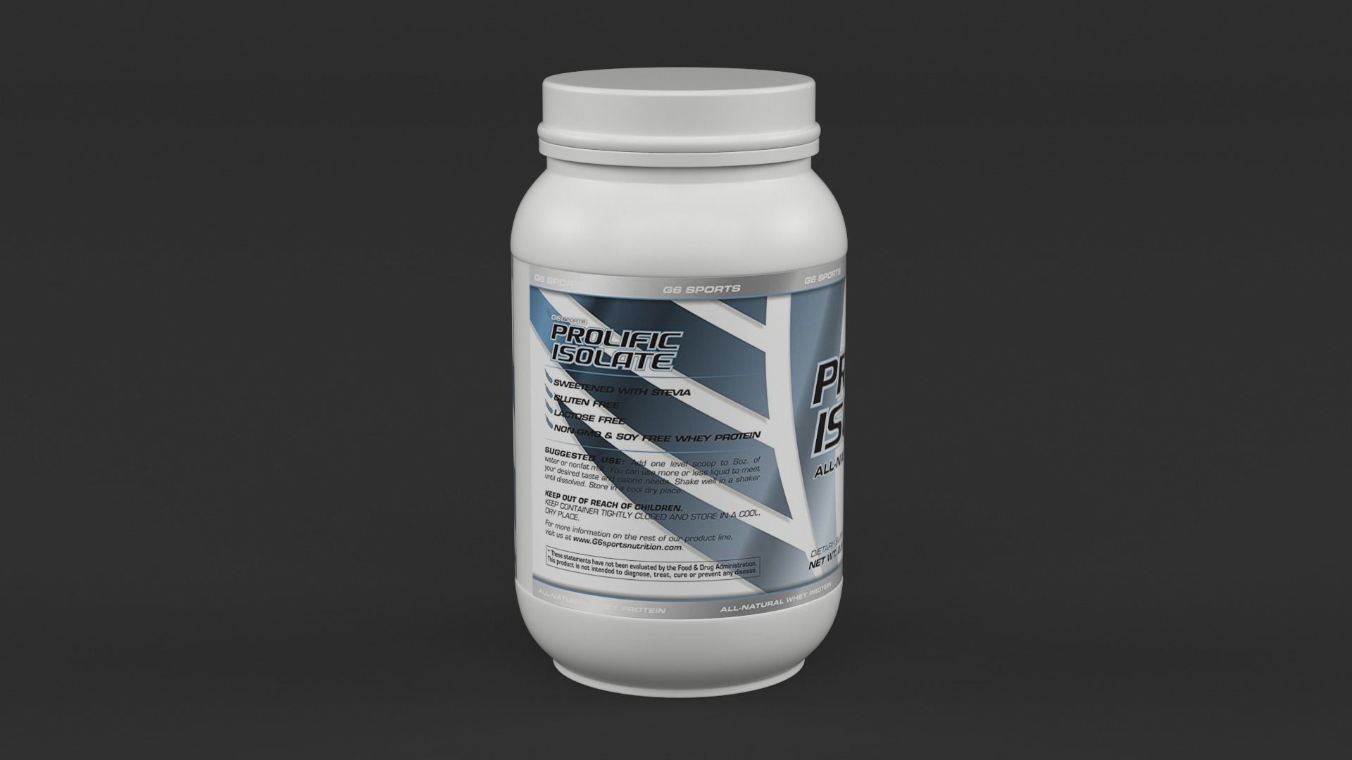 Protein Powders 3D model_6