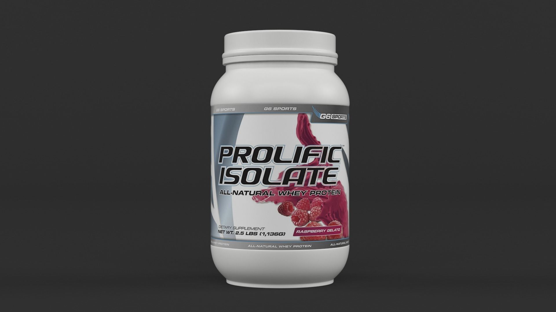 Protein Powders 3D model_7