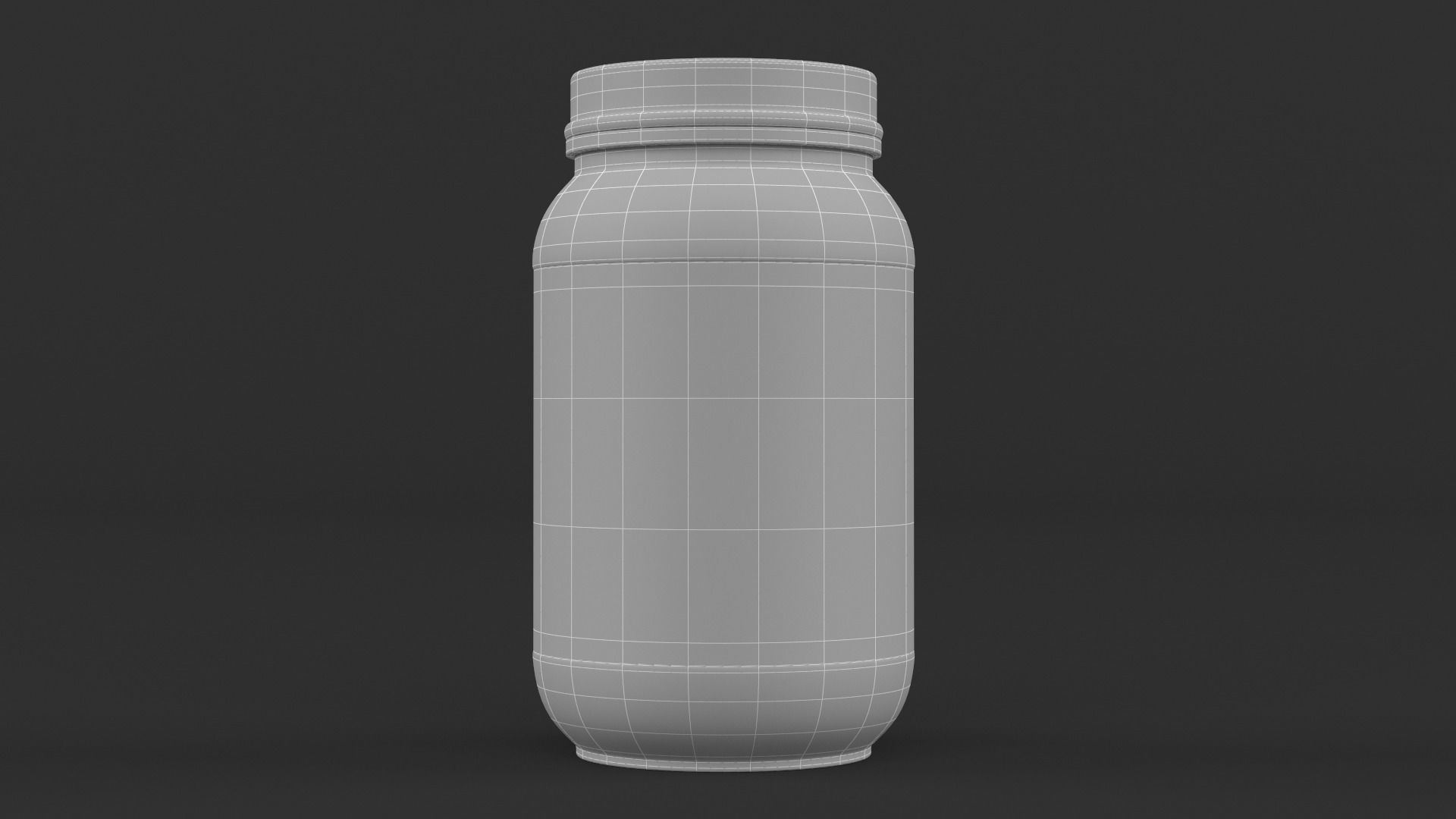 Protein Powders 3D model_11