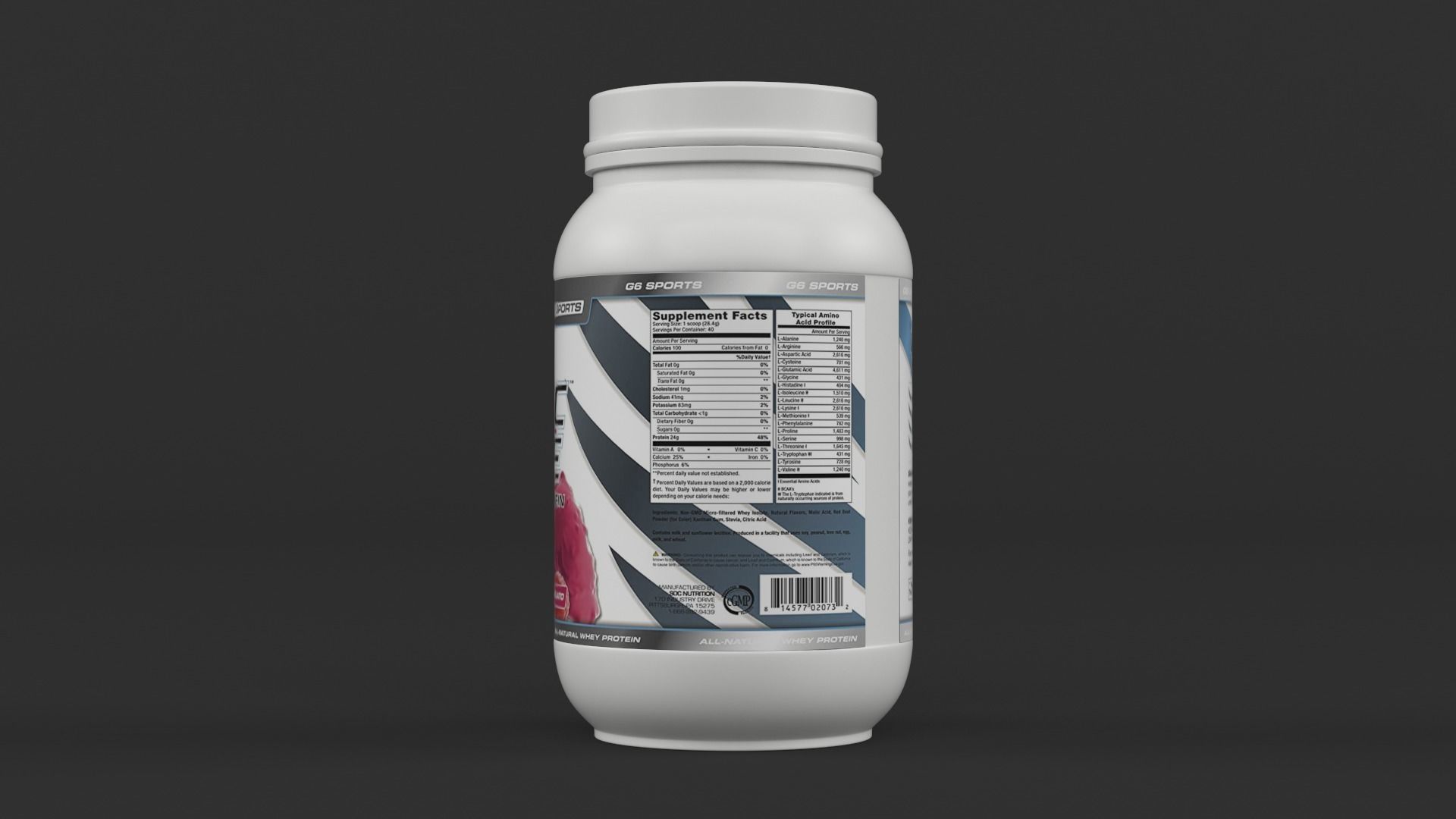 Protein Powders 3D model_9