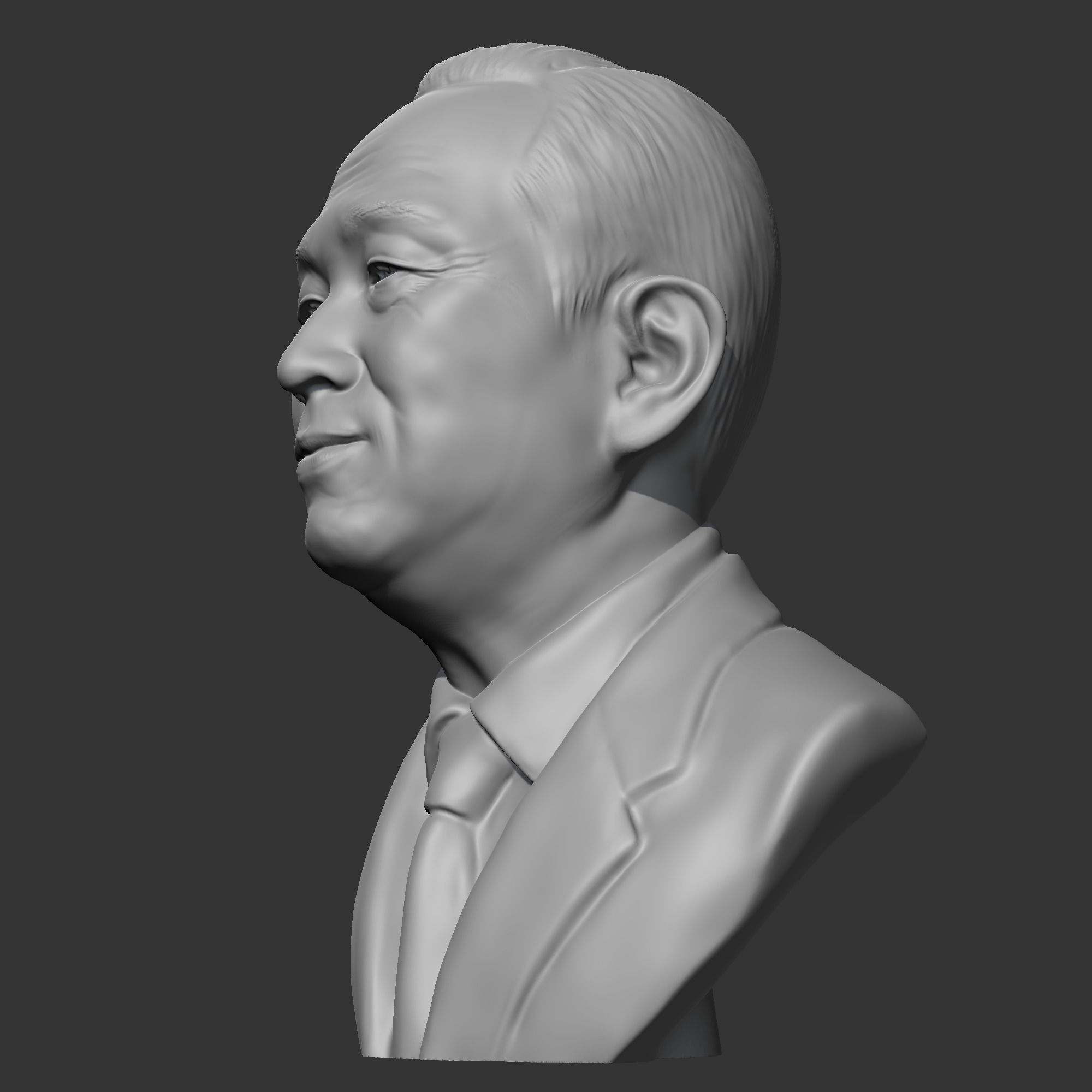 Syngman Rhee 3D print model 3D print model_3