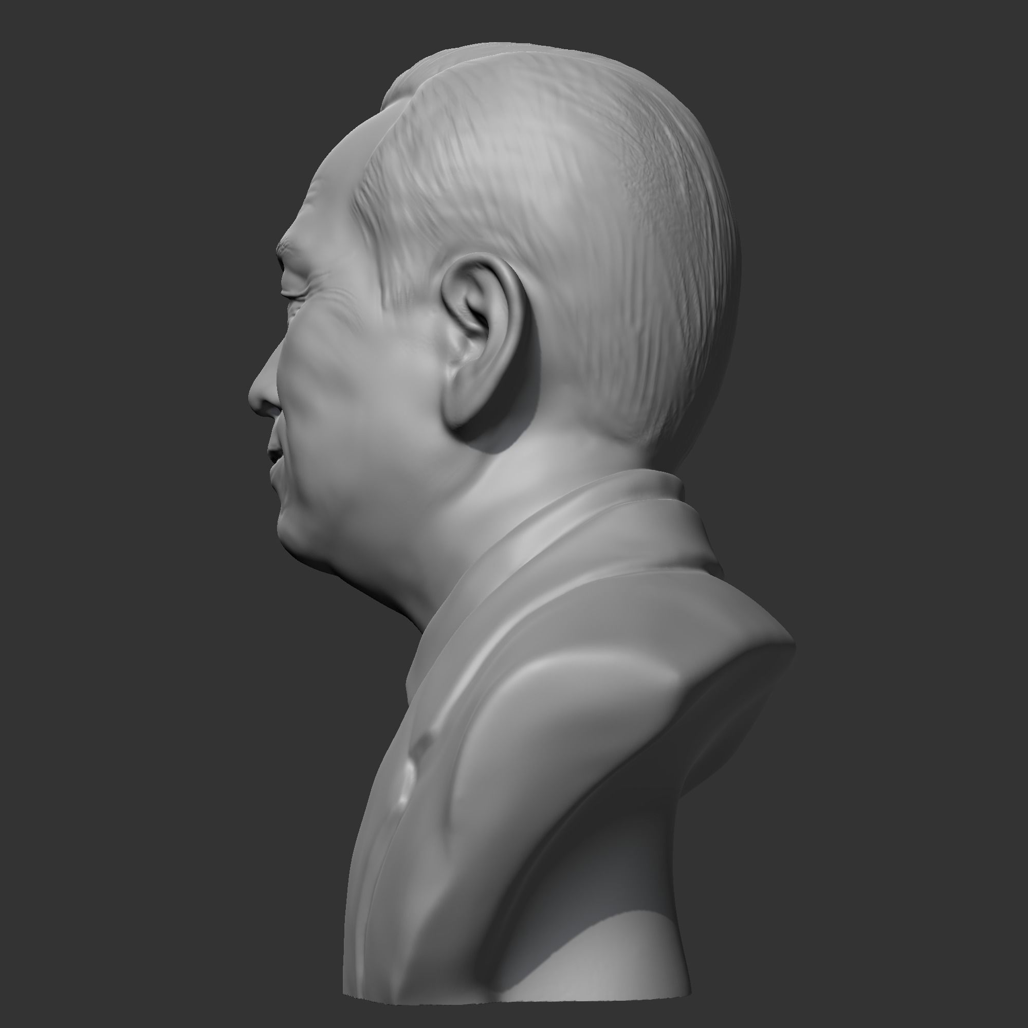 Syngman Rhee 3D print model 3D print model_5