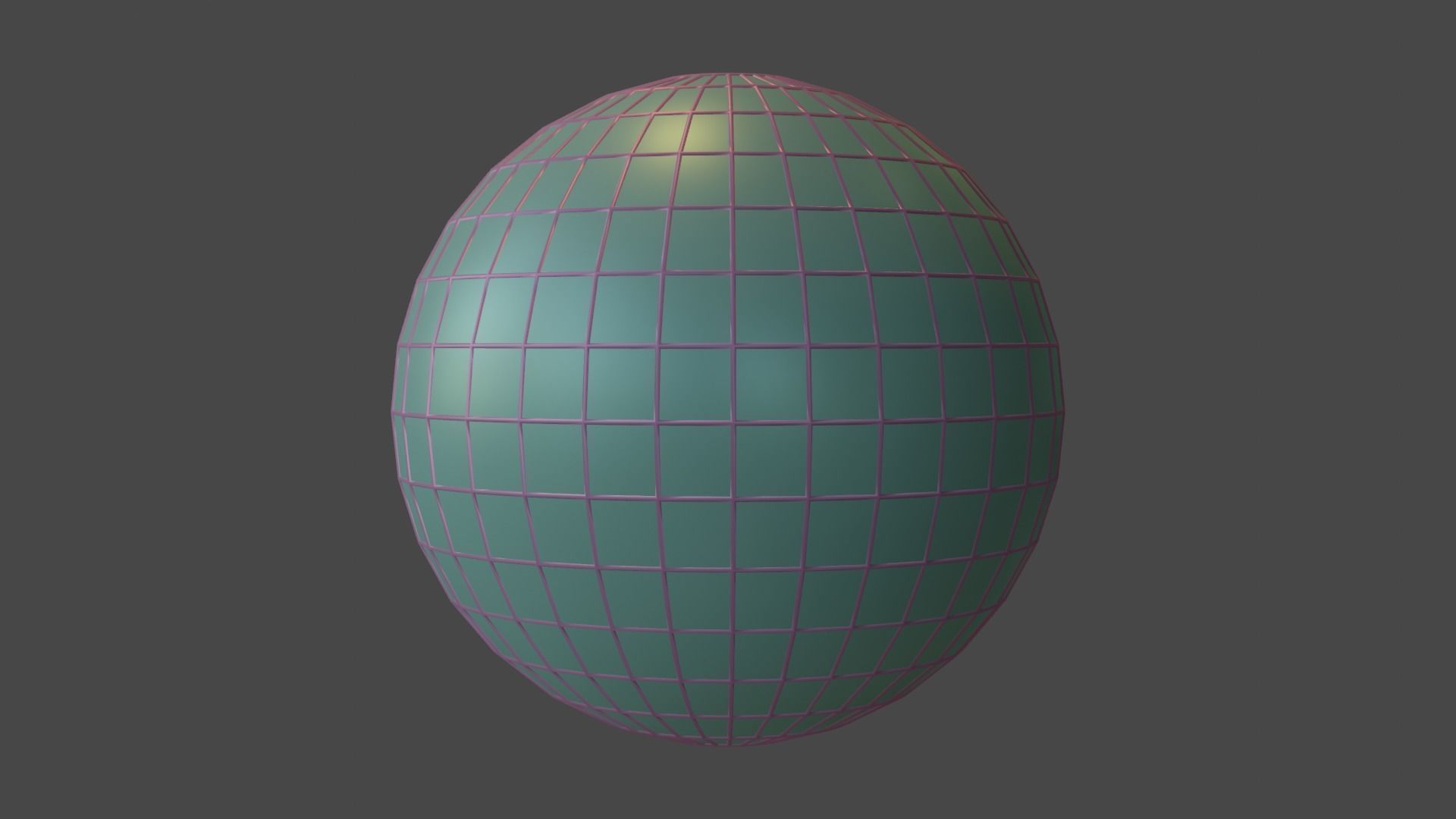 Golf Ball Low-poly 3D model_4