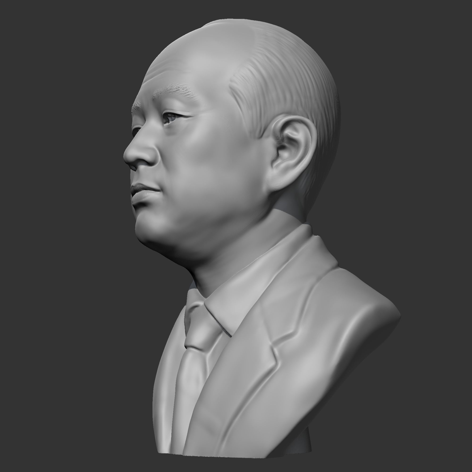 Chun Doo-hwan 3D print model 3D print model_3