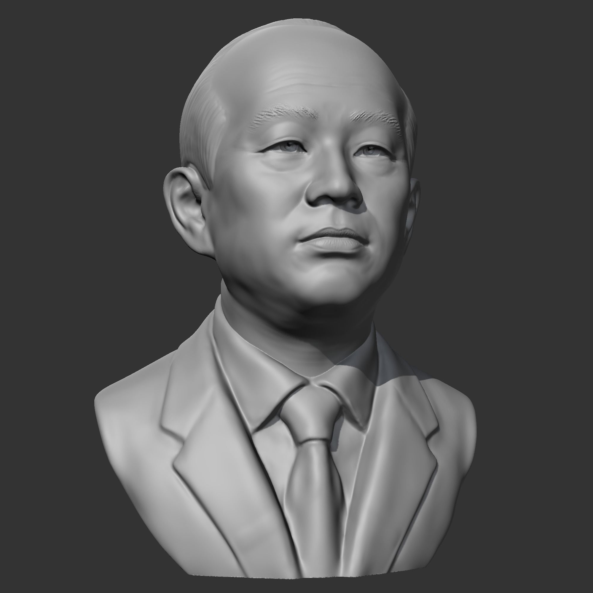 Chun Doo-hwan 3D print model 3D print model_8