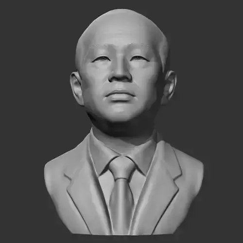Chun Doo-hwan 3D print model 3D print model