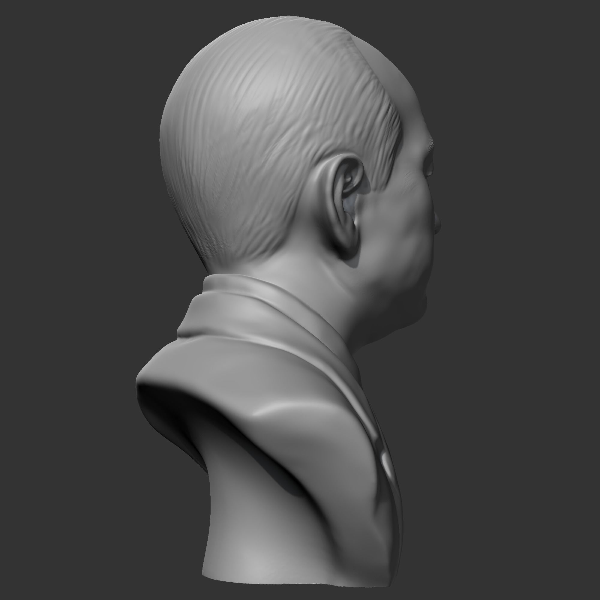 Chun Doo-hwan 3D print model 3D print model_6