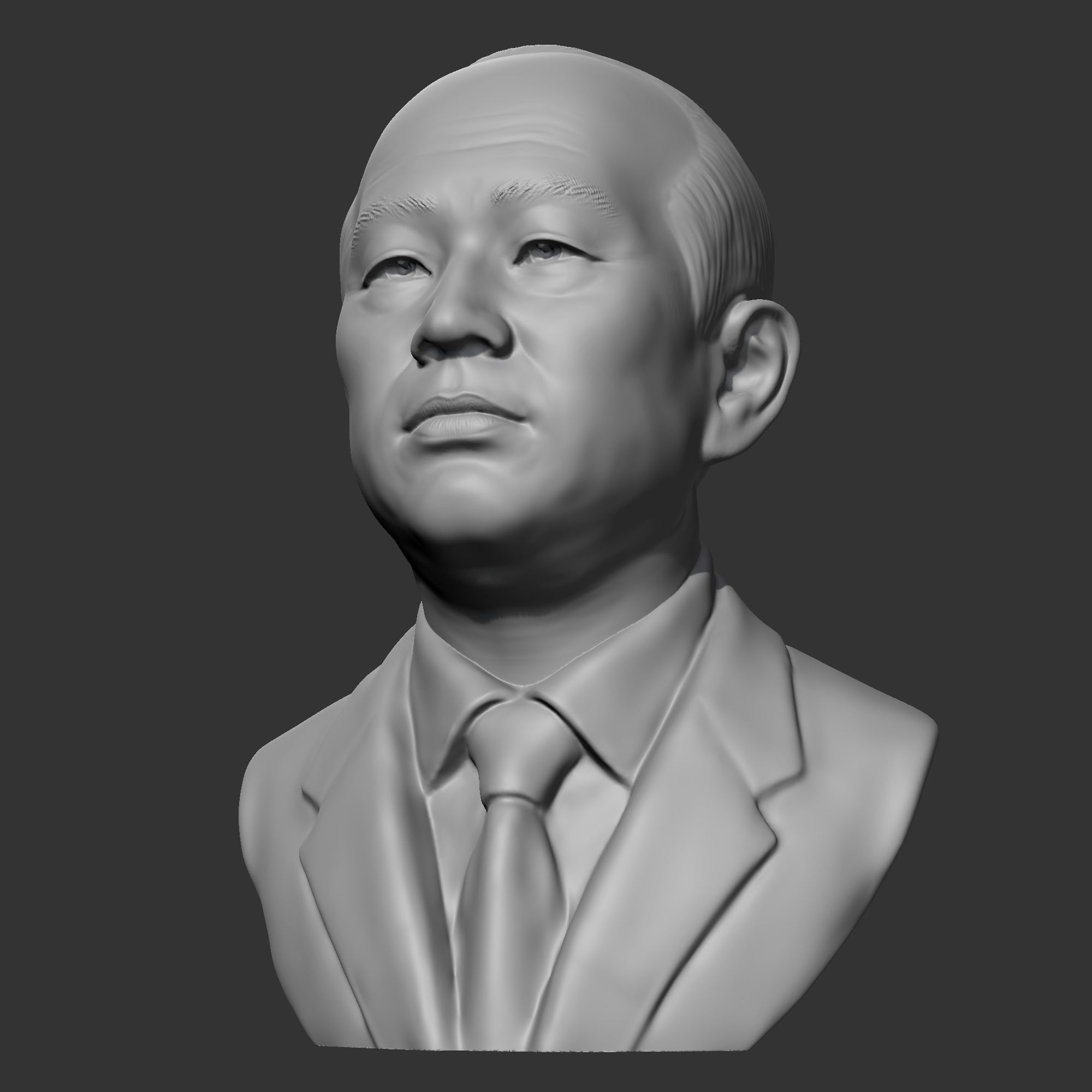 Chun Doo-hwan 3D print model 3D print model_1