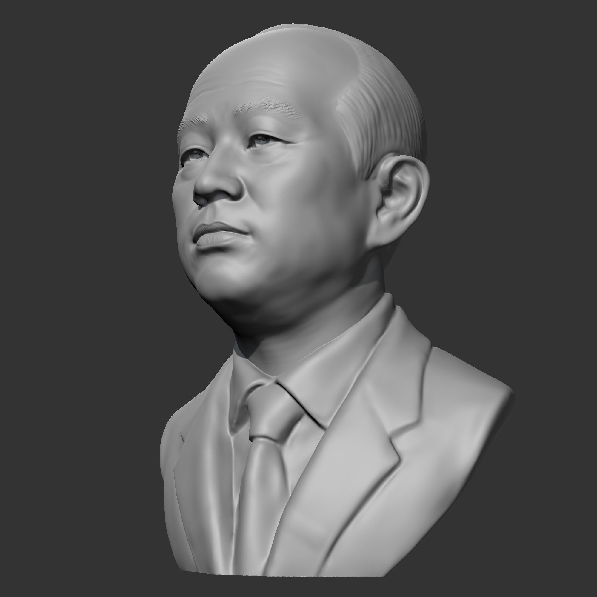 Chun Doo-hwan 3D print model 3D print model_2