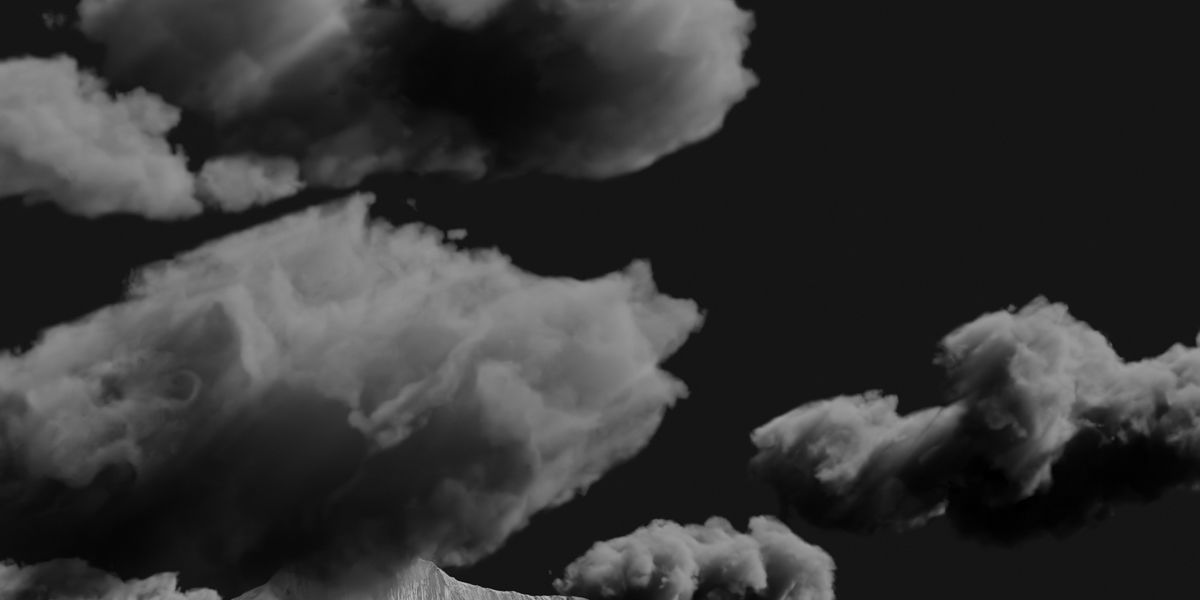 20 Moving Volumetric Clouds for Blender Low-poly 3D model_5