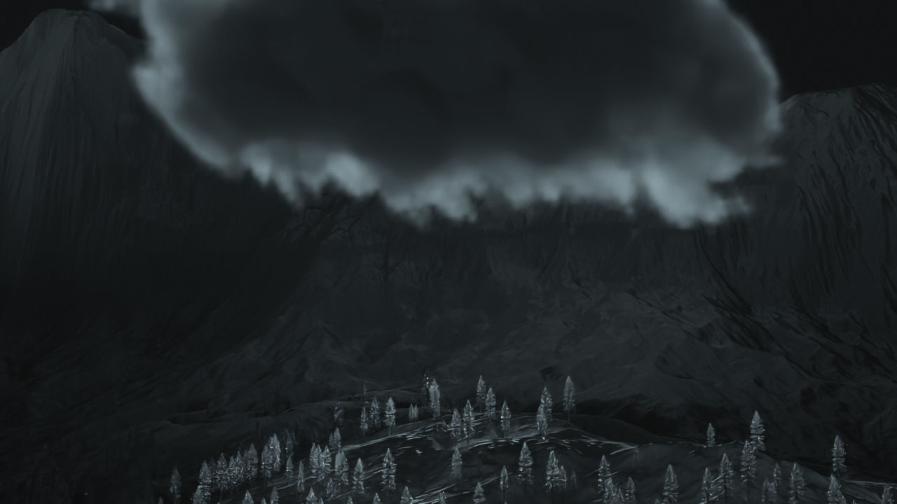 20 Moving Volumetric Clouds for Blender Low-poly 3D model_6