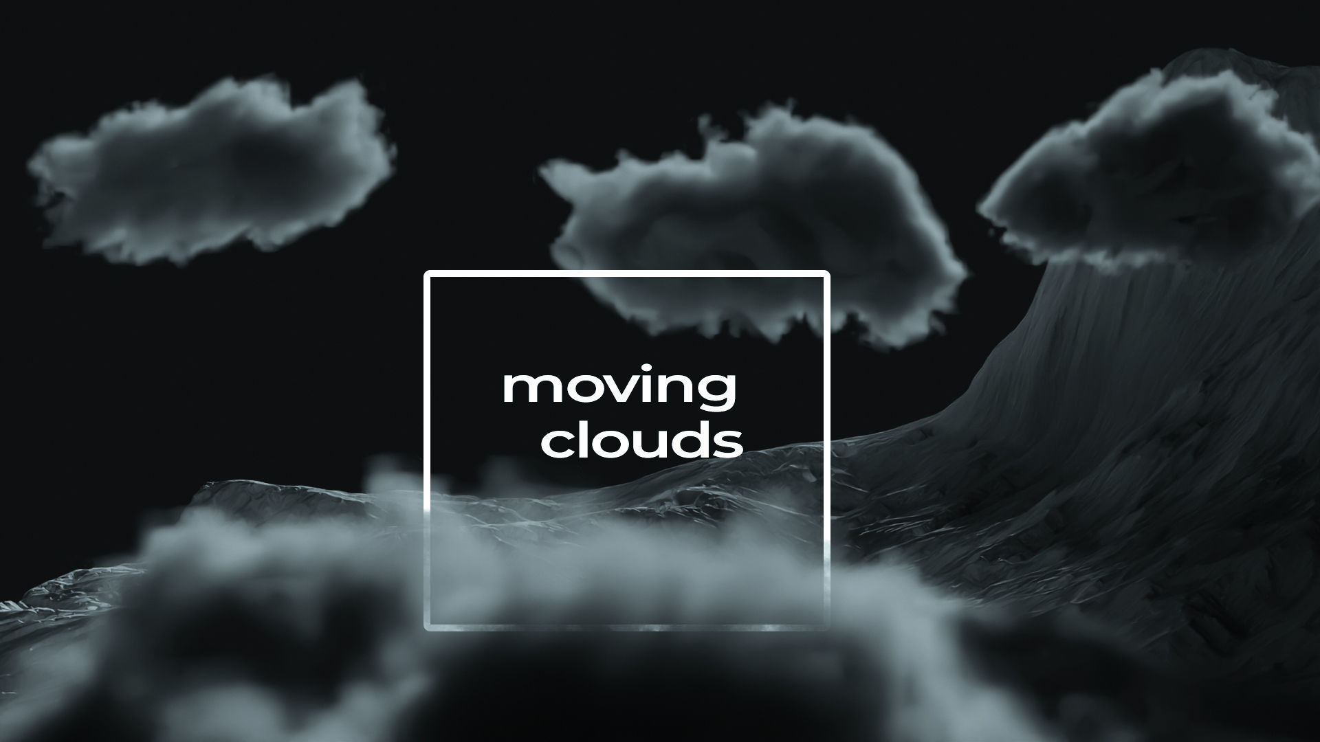 20 Moving Volumetric Clouds for Blender Low-poly 3D model_9