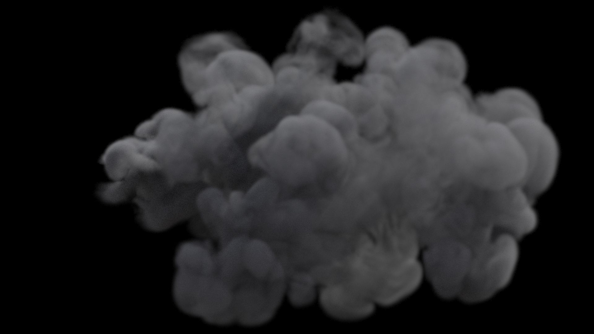 Billowy Smoke VDB  3D model_3