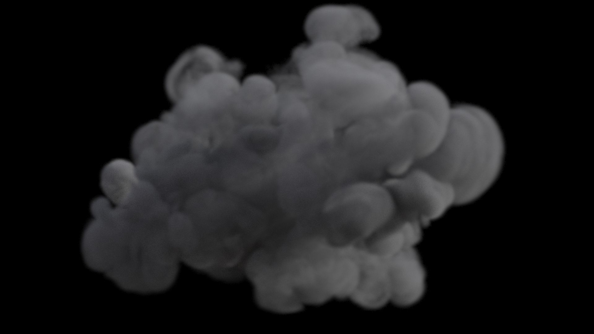 Billowy Smoke VDB  3D model_4