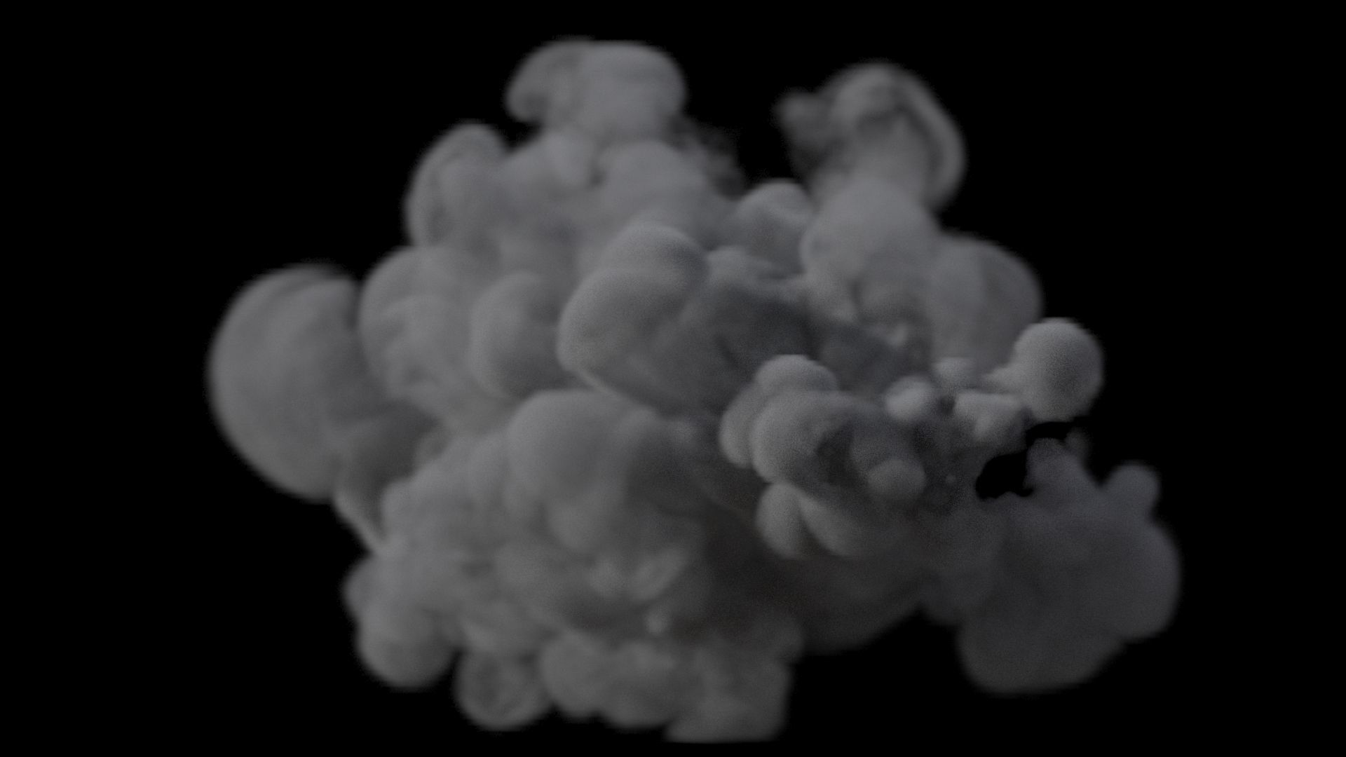 Billowy Smoke VDB  3D model_2