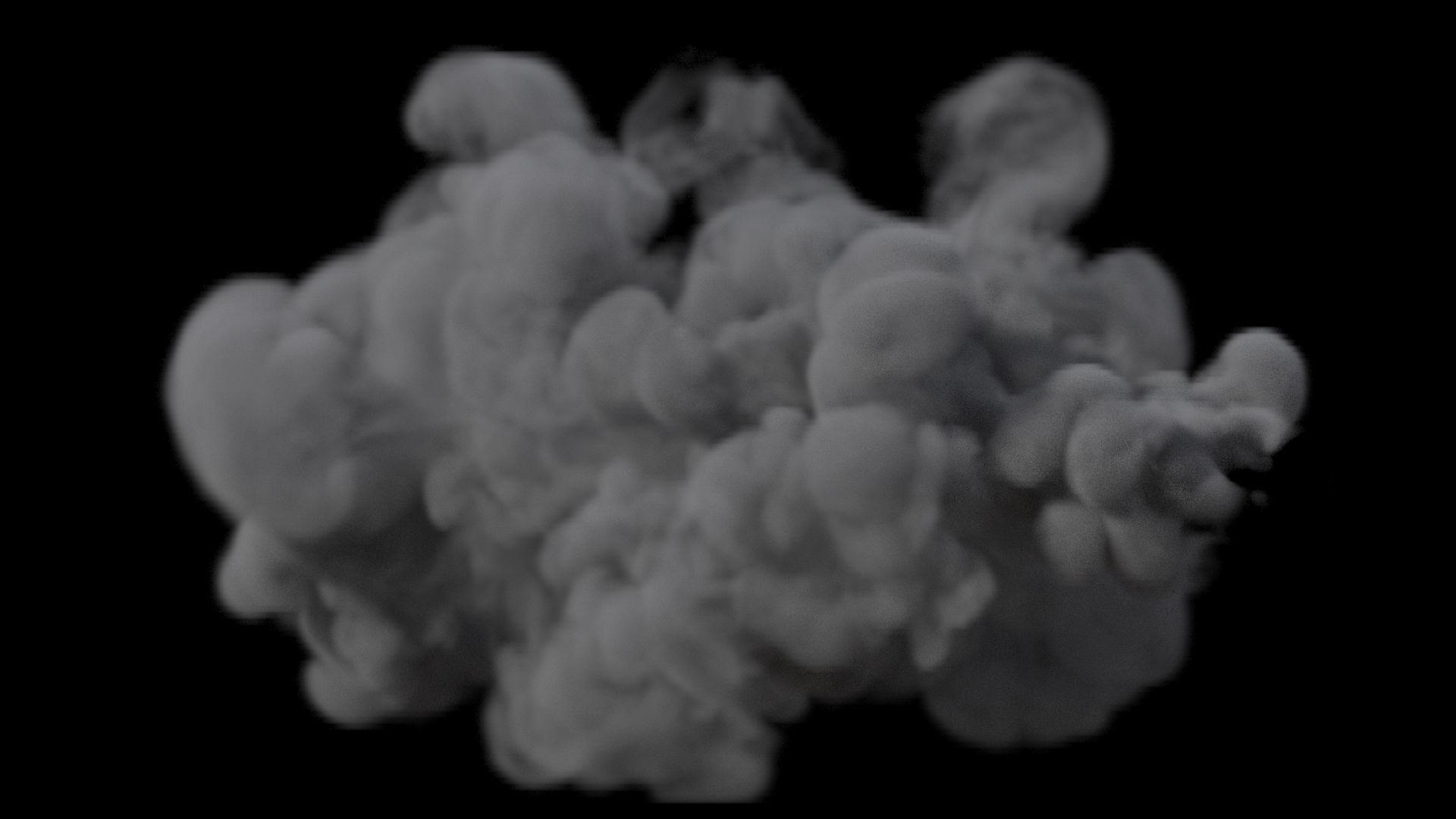 Billowy Smoke VDB  3D model_1
