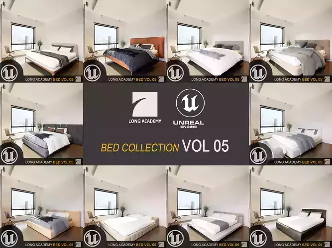 UE4- BED COLLECTION VOL005
