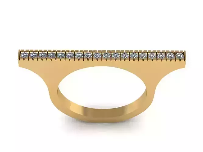 Minimal Diamond Ring