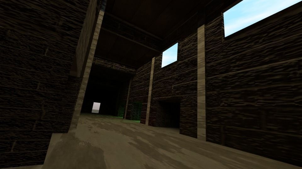 Sci-fi factory 3D model_1