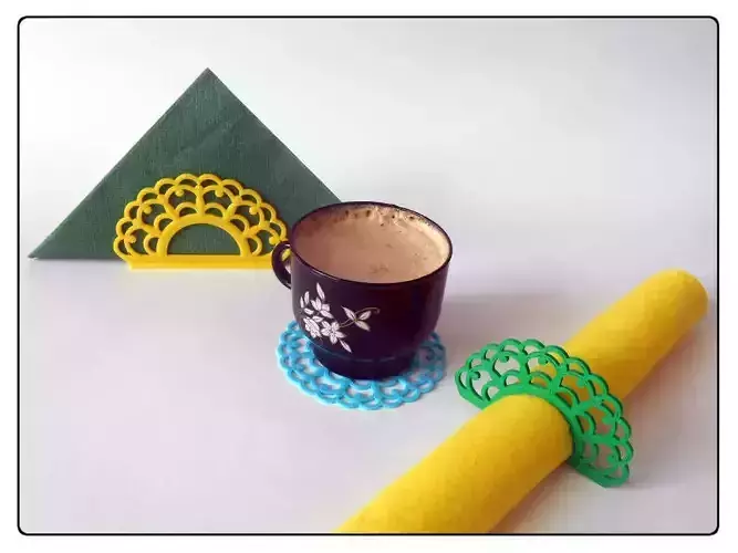Stand Lace Free 3D print model