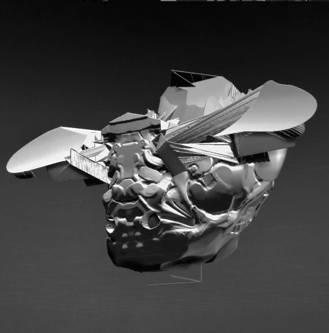 SciFi Head Free 3D model
